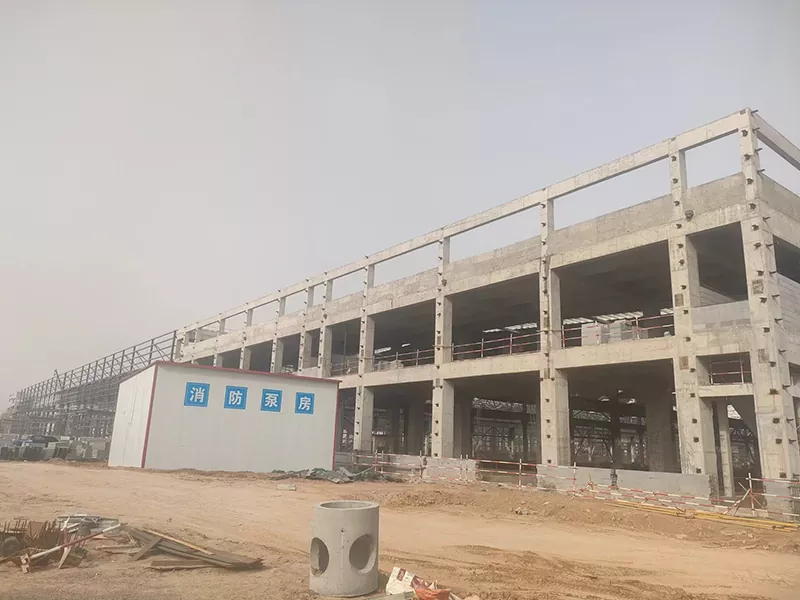 ઔદ્યોગિક સ્ટીલ બિલ્ડીંગ બાંધકામ